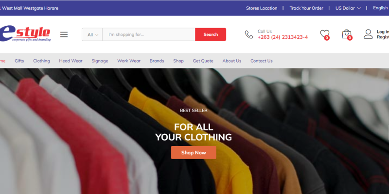 e-commerce Website in zimbabwe