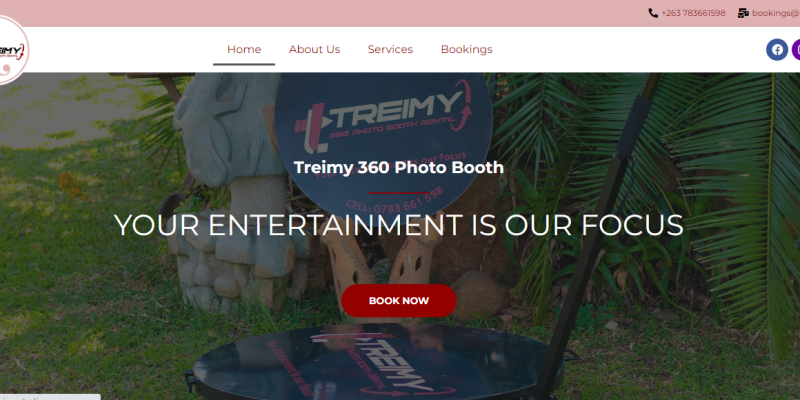Treimy 360 photo booth